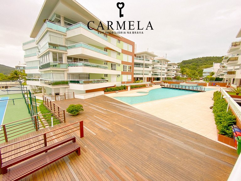 Lt43ab12x8- Águas da Brava - Apartamento, quatro dormitórios