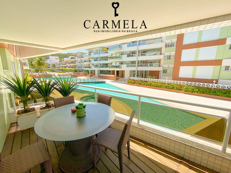 Lt42ab11z6 - Águas da Brava - Apartamento, quatro dormitório