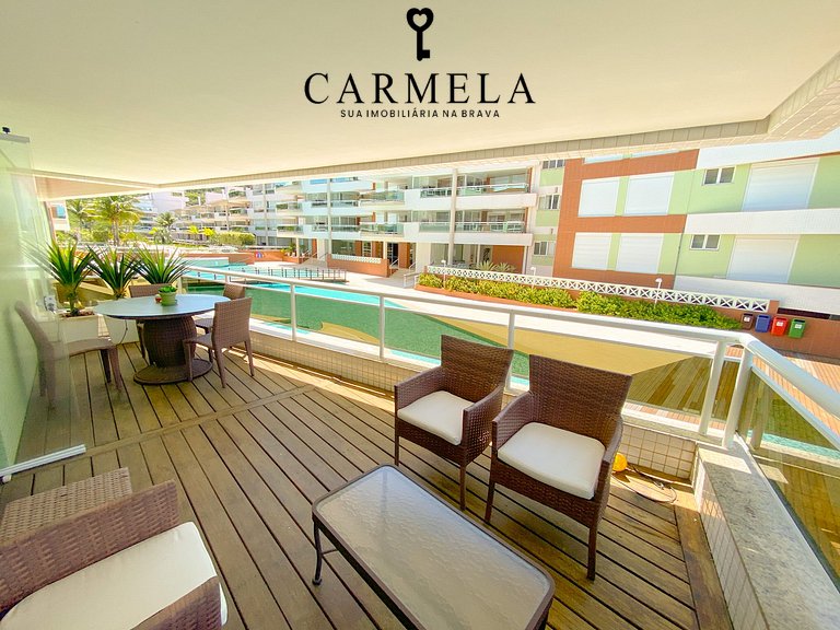 Lt42ab11z6 - Águas da Brava - Apartamento, quatro dormitório