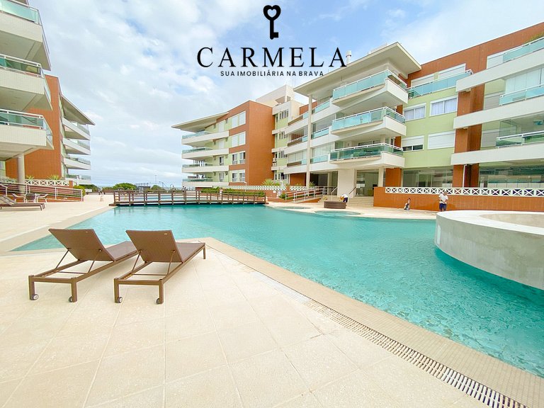 Lt43ab12x8- Águas da Brava - Apartamento, quatro dormitórios