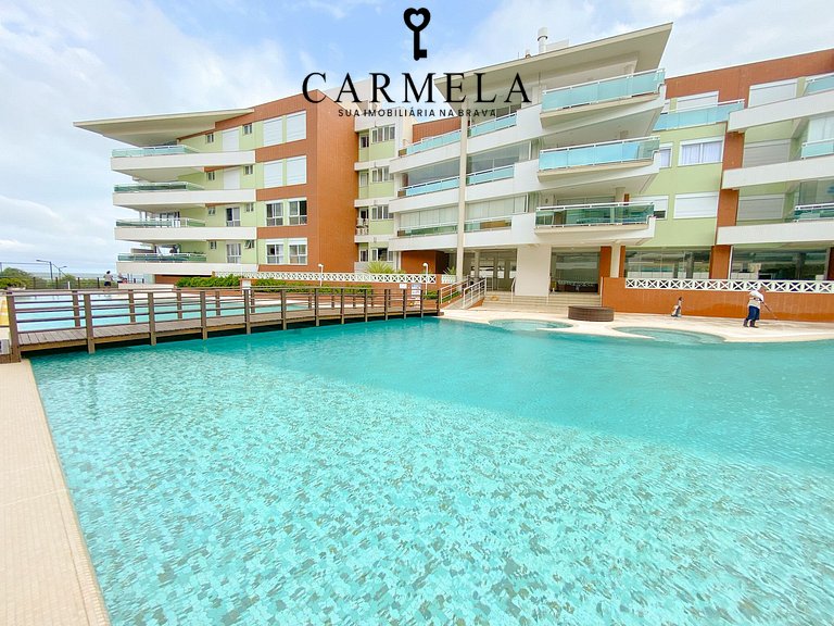 Lt43ab12x8- Águas da Brava - Apartamento, quatro dormitórios