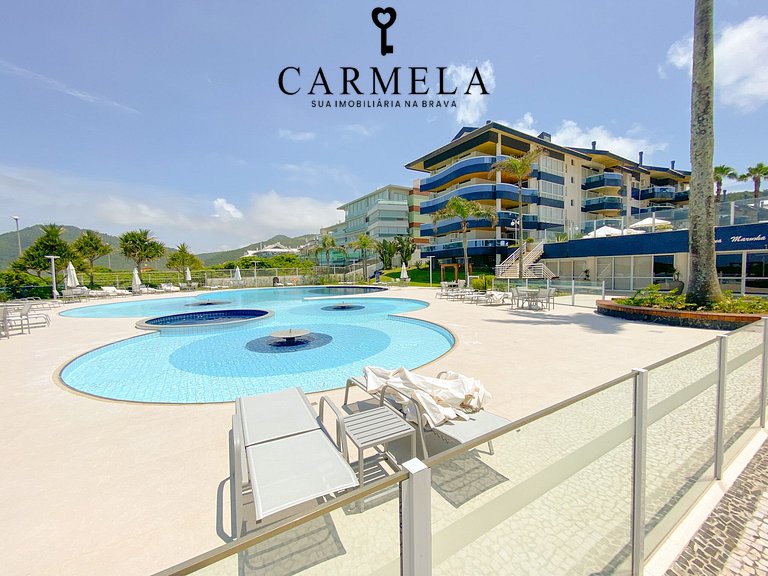 Lt21am33xe - Água Marinha - Apartamento, dois dormitórios.