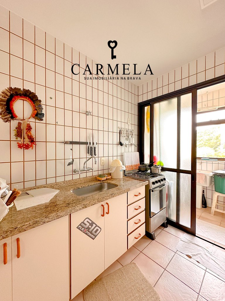 Lt21ma33x-Mar Azul- Apartamento, dois dormitórios