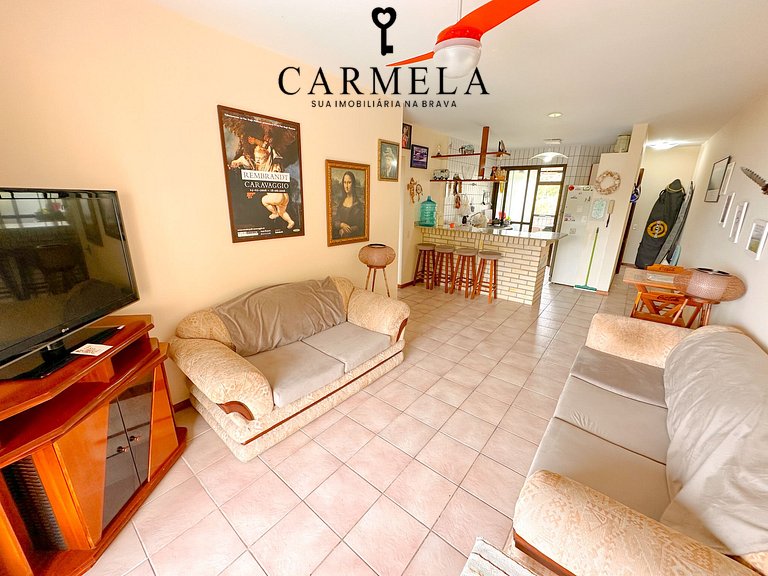 Lt21ma33x-Mar Azul- Apartamento, dois dormitórios