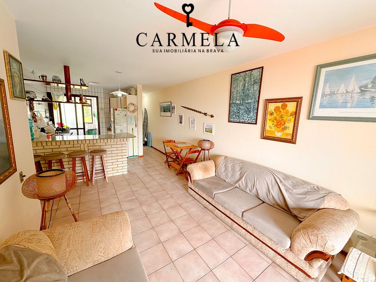 Lt21ma33x-Mar Azul- Apartamento, dois dormitórios