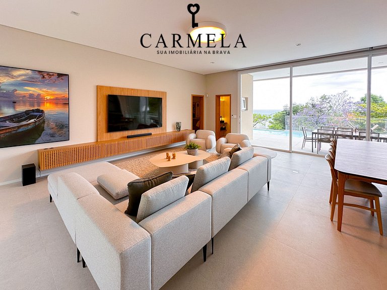 Lt55ca480v -Temporada- Casa, 5 dormitórios.