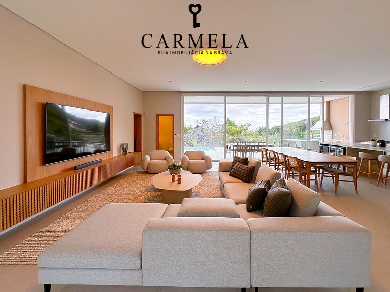 Lt55ca480v -Temporada- Casa, 5 dormitórios.