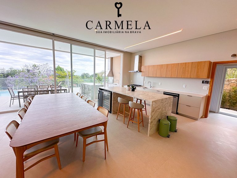 Lt55ca480v -Temporada- Casa, 5 dormitórios.